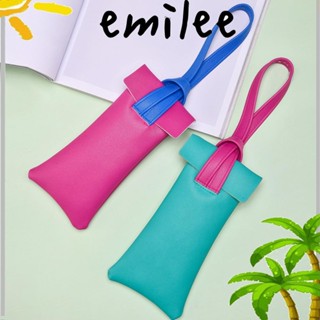 Emilee กระเป๋าใส่แว่นตา แฟชั่น PU เคสโทรศัพท์ เคสแว่นตา