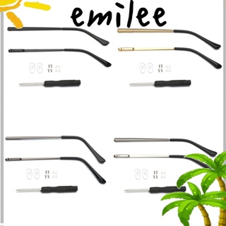 Emilee 1 คู่ แขนแว่นตา แว่นตา เครื่องมือซ่อม สากล อุปกรณ์เสริมแว่นตา