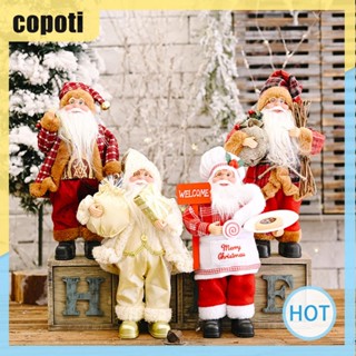 Copoti ตุ๊กตาซานตาคลอส ของขวัญปีใหม่ สําหรับตกแต่งบ้าน