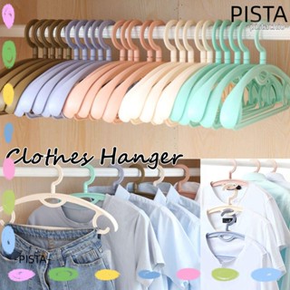 Pista ไม้แขวนเสื้อ ออกแบบใหม่ แข็งแรง ทนทาน กันลื่น สําหรับผู้ใหญ่ เสื้อผ้าไหล่กว้าง