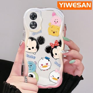 เคสโทรศัพท์มือถือแบบใส กันกระแทก ลายการ์ตูนมิกกี้ มินนี่เมาส์ สีสันสดใส สําหรับ OPPO A58 5G A58X 5G A78 5G A1X 5G A55 5G A98 5G F23 5G A1 5G