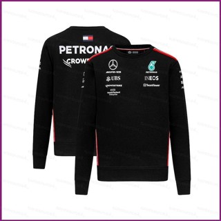 Jay 2023 Mercedes AMG F1 เสื้อยืดแขนยาว พลัสไซซ์ สําหรับผู้ชาย และผู้หญิง