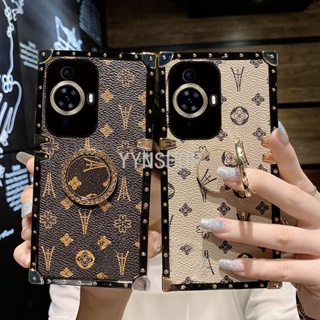 Yyn เคสโทรศัพท์มือถือหนัง กันกระแทก ประดับเพชร พร้อมที่ตั้งวาง แฟชั่น สําหรับ HuaWei Nova 11 pro Nova11i Nova10 pro