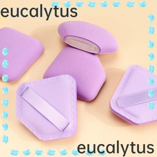 Eucalytus1 พัฟฟองน้ํานุ่ม รูปเพชร สําหรับแต่งหน้า 4 8 ชิ้น