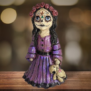 New 1pc Voodoo Doll Cone Burner Witch Backflow Cone Burner Horror Doll Ornament