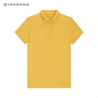 GIORDANO เสื้อโปโลผู้หญิง Womens Liquid Touch Polo 05312291