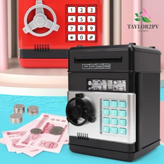 Taylor2pv กระปุกออมสินอิเล็กทรอนิกส์ดิจิทัล แบบอัตโนมัติ สําหรับเด็ก