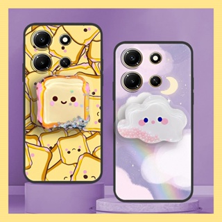 Silicone Durable Phone Case For infinix Note30i 4G/X6716 Cute Fashion Design Anti-knock Dirt-resistant glisten drift sand