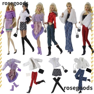 Rosegoods1 ชุดเดรสลําลอง 30 ซม. สําหรับตุ๊กตา 30 ซม.