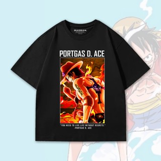 ป่าเสื้อยืด ขนาดใหญ่ พิมพ์ลาย ONE PIECE BOOTLEG Madman | เสื้อยืด ขนาดใหญ่ | เสื้อยืด ลายการ์ตูนอนิเมะ | เสื้อยืด ขนาดให