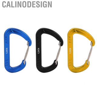 Calinodesign Climbing Carabiner  Lightweight Keychain  High Strength 12KN for Outdoor