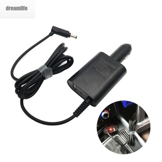 【DREAMLIFE】Car charger 1.8m Durable 35W Cleaner DC 12-24V For Dyson V6 V8 DC59 DC62