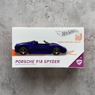 โมเดลรถยนต์ Hotwheels ID Series Porsche 918 Spyder ขนาด 1:64 ของเล่นสําหรับเด็ก