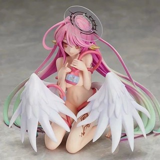 ไม่มีเกม No Life Jibril ตุ๊กตา 18 Forbidden ตุ๊กตาเสื้อผ้าที่ถอดออกได้ Naked คุกเข่าความงามเซ็กซี่อะนิเมะตุ๊กตา 2 มิติที่สวยงามสาวเครื่องประดับ