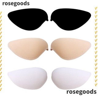 Rosegoods1 แผ่นฟองน้ํารองไหล่ สําหรับเสื้อโค้ท เสื้อสูท 2 คู่