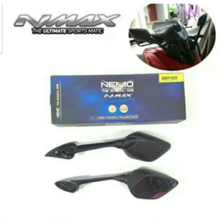 กระจกมองหลัง R25 Nemo Carbon Long Stem Nmax Xmax Adv Pcx Lexi R15 Etc