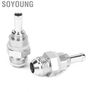 Soyoung Hose Barb Fitting  Oilproof  Connector Durable for Plastic Rubber Nylon Fuel Lines General Use Professional