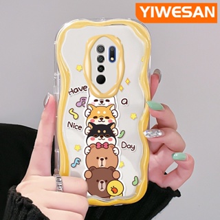 เคสโทรศัพท์มือถือใส แบบนิ่ม ลายการ์ตูนสัตว์ กันกระแทก สําหรับ Xiaomi Redmi 10 Prime 10C 9 Prime 12C POCO C55 POCO M2