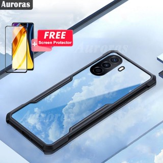 สําหรับ Huawei Nova Y70 Y71 เคสโทรศัพท์ เกราะ ทนทาน ป้องกันเต็มรูปแบบ + สําหรับ Huawei Nova Y71 Y70 เคส HP กระจกนิรภัย ป้องกันหน้าจอ ฟิล์ม【ฟรีกระจกนิรภัย】
