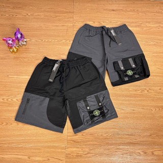 IJXJ Stone Island 23ss functional tooling shorts two-color stitching quick-drying heavy industry breathable casual pants