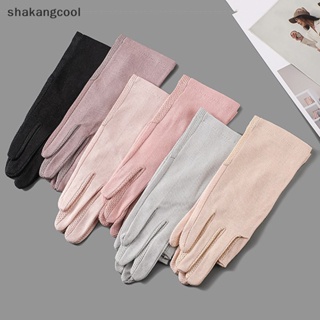 Shakangcool ถุงมือขับรถ ระบายอากาศ บาง ป้องกันรังสียูวี หน้าจอสัมผัส ฤดูร้อน สําหรับผู้หญิง 1 คู่ SGL