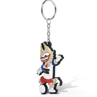 2018 Russia World Cup Football Zabivaka Key Chains Souvenir Chain Key Ring Best Service SX Clearance sale