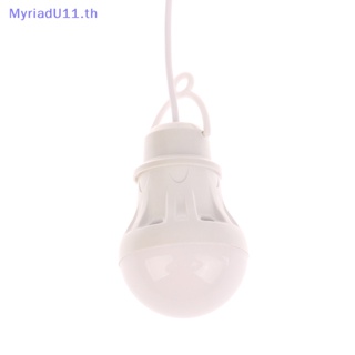 Myriadu หลอดไฟฉุกเฉิน LED DC5V 5W USB สําหรับตั้งแคมป์ ตกปลา บาร์บีคิว