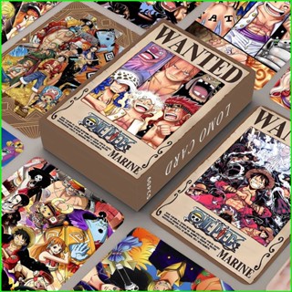 Sqt ชุดโฟโต้การ์ด ลายการ์ตูนอนิเมะ One Piece HD สําหรับเด็ก เก็บสะสม 60 ชิ้น