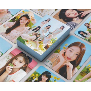 LOMO CARD 55P ไอฟ์ IVE :Greenery Fairy Photoshoot | 2023 Seasons Greetings การ์ด 2 ด้าน โค้งมน ไร้ขอบ Photo card KPOP