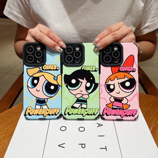 เคสไอโฟน11 เคสIPhone 13 The Powerpuff Girls เคสไอโฟนหนังโทรศัพท์มือถือหนังแข็งกันกระแทกสำหรับ เคสApple IPhone 13 12 7 เคสไอโฟนXr เคส i8plus เคสi11 เคสไอโฟน8พลัส 8 plus X SE2 2020 13 Pro Max Xr 11 Case