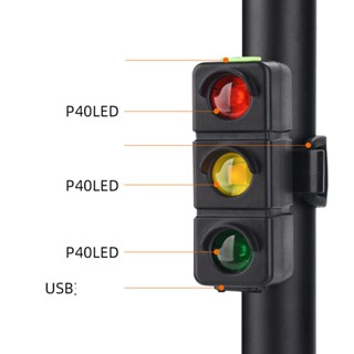 [Tachiuwa21] โคมไฟท้ายจักรยาน LED 7 โหมด ชาร์จได้ ประหยัดพลังงาน ปลอดภัย สําหรับปั่นจักรยาน