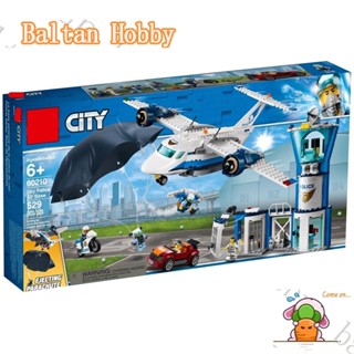 Baltan Toy BH1 บล็อกตัวต่อ ฐานเครื่องบินตํารวจ 60210 02129 11210 EC2