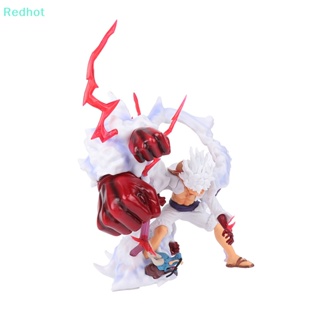 &lt;Redhot&gt; โมเดลฟิกเกอร์ PVC รูปปั้นอนิเมะ Luffy Gear 5 Sun God Nika Luffy ของเล่น สําหรับเก็บสะสม ตกแต่งรถยนต์