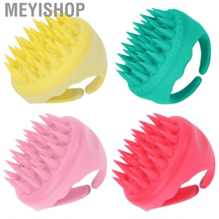 Meyishop  Brush Dandruff  Itch Relief Professional Scalp Scrubber for Home Travel Hair Washing