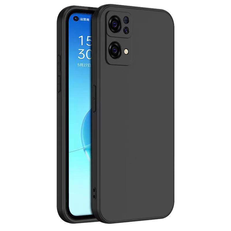 เคส Oppo Reno7 5G / Realme C35 / A76 5G สำหรับเรียลมี ซิลิโคนสีดำ กันกระแทก นิ่ม TPU Case