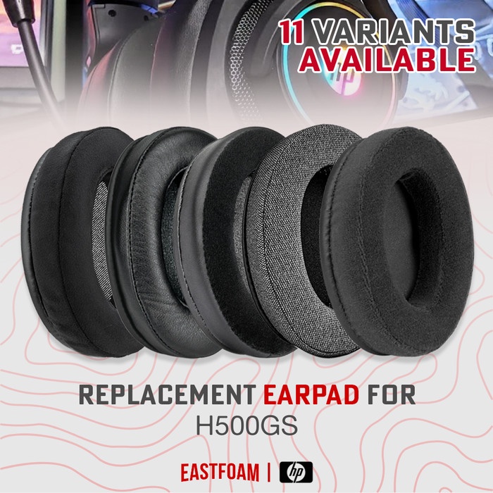 Earpad Earcup แผ่นรองหูฟัง HP H500GS H 500 GS 500GS เบาะโฟม