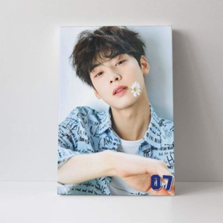 Cha EunWoo ภาพจิตรกรรมบนผ้าใบ HD สําหรับตกแต่งผนังบ้าน 40x60 ซม.