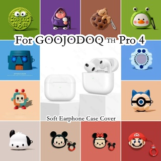 READY STOCK! For GOOJODOQ 🇹🇭 Pro 4 Case Niche cartoon series for GOOJODOQ 🇹🇭 Pro 4 Casing Soft Earphone Case Cover