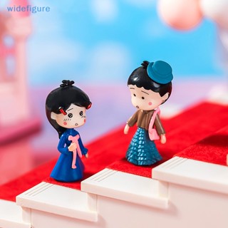 Widefigure ตุ๊กตาจิ๋วน่ารัก สําหรับตกแต่งสวนขวด บ้านตุ๊กตา 1 ชิ้น