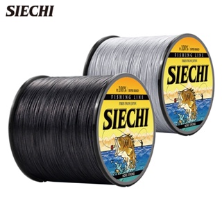 Siechi สายเอ็นตกปลาถัก PE เส้นผ่าศูนย์กลาง 0.11-0.5 มม. 4 เส้น 500 ม. 8 เส้น