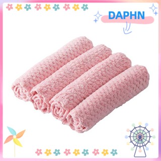 Daphs ผ้าไมโครไฟเบอร์ สําหรับทําความสะอาดบ้าน และที่อยู่อาศัย 1 3 ชิ้น