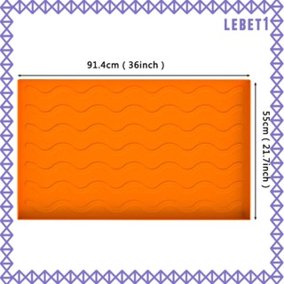 [Lebet] แผ่นซิลิโคน ทําความสะอาดง่าย สําหรับย่าง