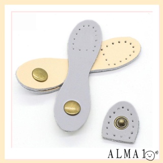 Alma หัวเข็มขัดหนัง แฮนด์เมด DIY อุปกรณ์เสริม สําหรับกระเป๋าสตางค์