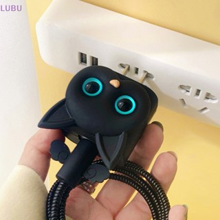 Lubu ใหม่ เคสป้องกันโทรศัพท์มือถือ TPU แบบนิ่ม ลายการ์ตูนแมว 3D ชาร์จเร็ว สําหรับ 18W 20W