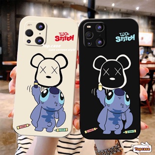 เคสโทรศัพท์มือถือ ซิลิโคนนิ่ม ป้องกัน ลายการ์ตูนสติตช์ เรียบง่าย สําหรับ Realme C53 C25 C21 C21Y C20 C17 C15 C12 C11 C3 C2 C1 8 7 6 5 Pro 8i 7i 6i 5i 5s