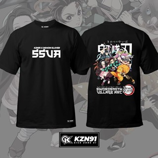 Demon Slayer Swordsmith Village Arc Tanjiro Zenitzu Inosuke Nezuko Muichiro Mitsuri Tshirt KZN91_03