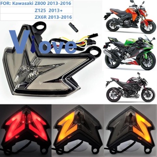 ไฟท้ายรถจักรยานยนต์ Led สําหรับ Kawasaki Z800 Zx6R Z125 1 ชิ้น