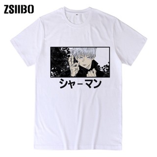 2021 Japanese Anime Jujutsu Kaisen Tshirt Women Summer Tops Devil Youngster Graphic Lady Tees Cool Cartoon T-shirt_03