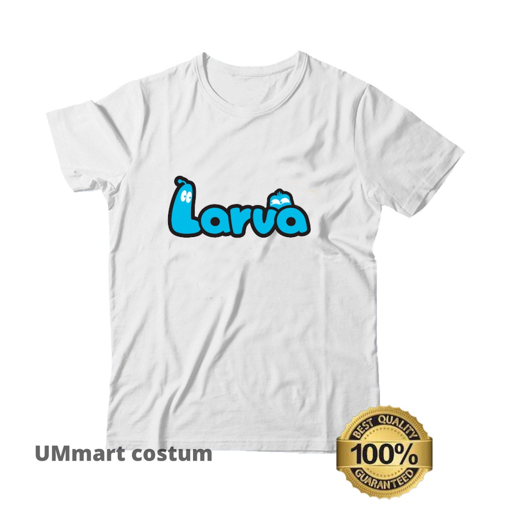 Best QUALITY LARVA Writing DISTRO Children's T-Shirt_03