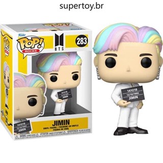 ฟิกเกอร์ Funko Pop Kpop Rocks: BTS - Jimin 283 สําหรับตกแต่งบ้าน